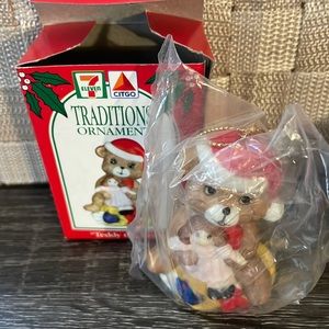 7- Eleven/Citgo 1992 Traditions Ornament “Teddy the Bear”
